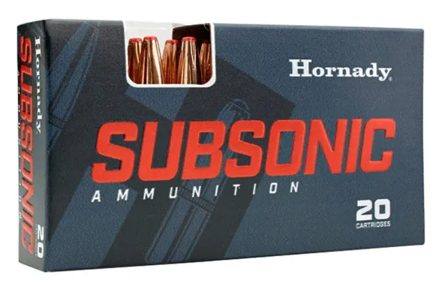 Buy Hornady 82272 Subsonic Rifle Ammo .338 ARC 307gr Sub-X 20 Rounds online