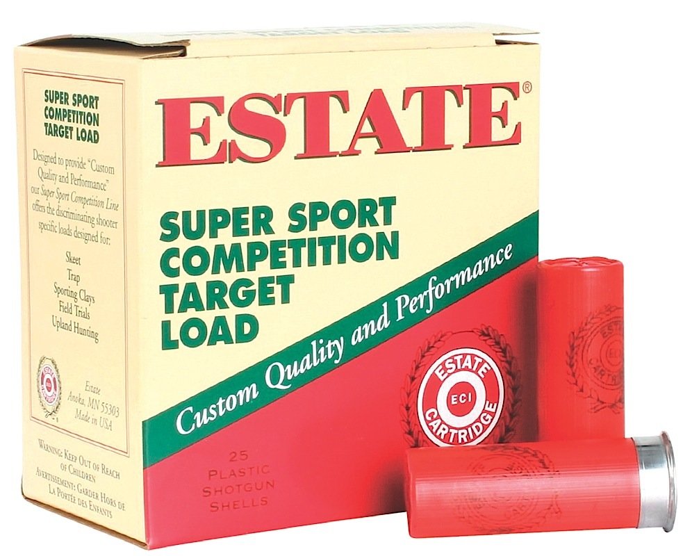 Buy Federal Premium Estate Cartridge Super Sport Target 12 Gauge 25 Rounds online