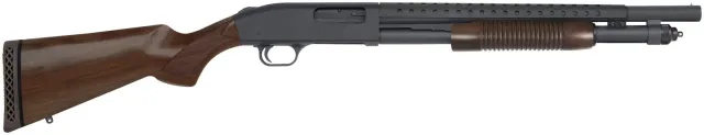 Mossberg 52151 590 Retrograde 12GA 18.5" Walnut Heat Shield 6+1 Capacity - Mossberg - 12 Gauge for sale at Dahlonega Armory