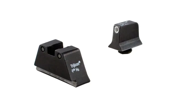 Trijicon GL201-C-600659 Suppressor Height Sights Glock Green/Orange Tritium - Trijicon for sale at Smoke Wagon Firearms