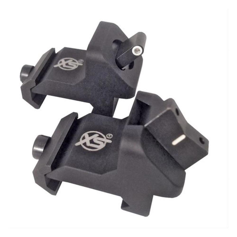 XS Sight Systems AR-0008-3 XTI2 DXW 45 deg Offset BUIS Big Dot Tritium Front - XS Sight Systems