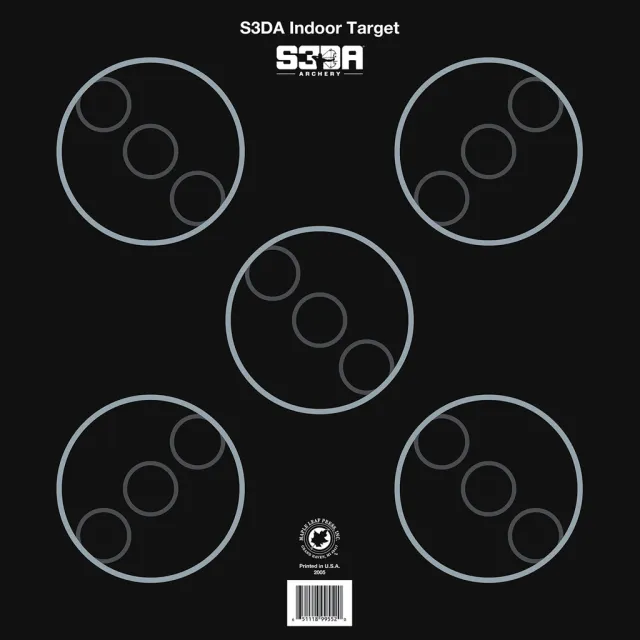 Buy Maple Leaf S3DA 3D Target Face Black ASA 25 pk. online