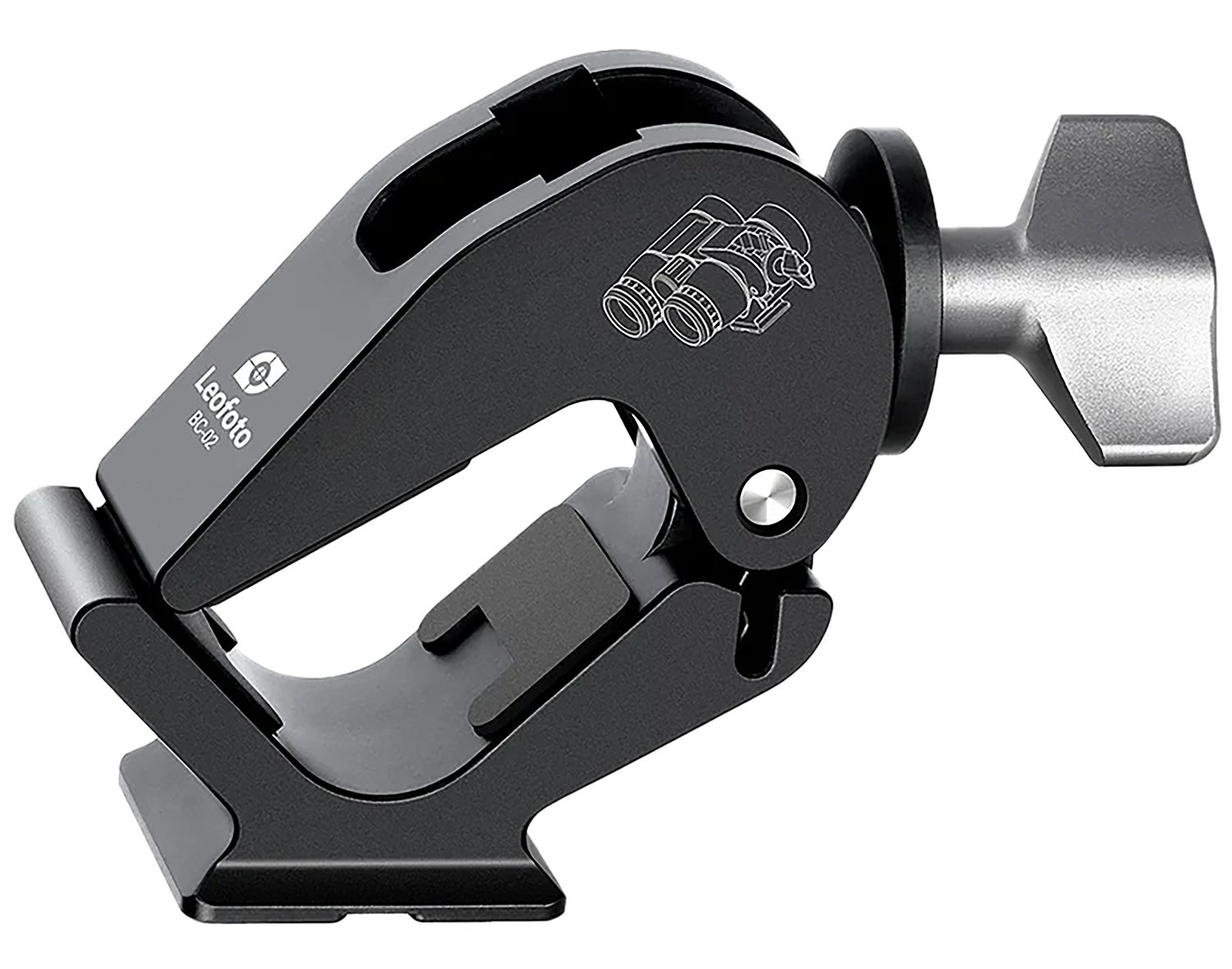 Buy Leofoto BC-02 Binocular Adapter Dovetail Mount Black online