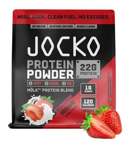 Buy Jocko Strawberry Protein Powder Bag online