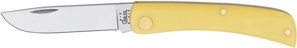 Buy Case Cutlery Sod Buster Jr 1BL 3.625" Yellow CV Knife online