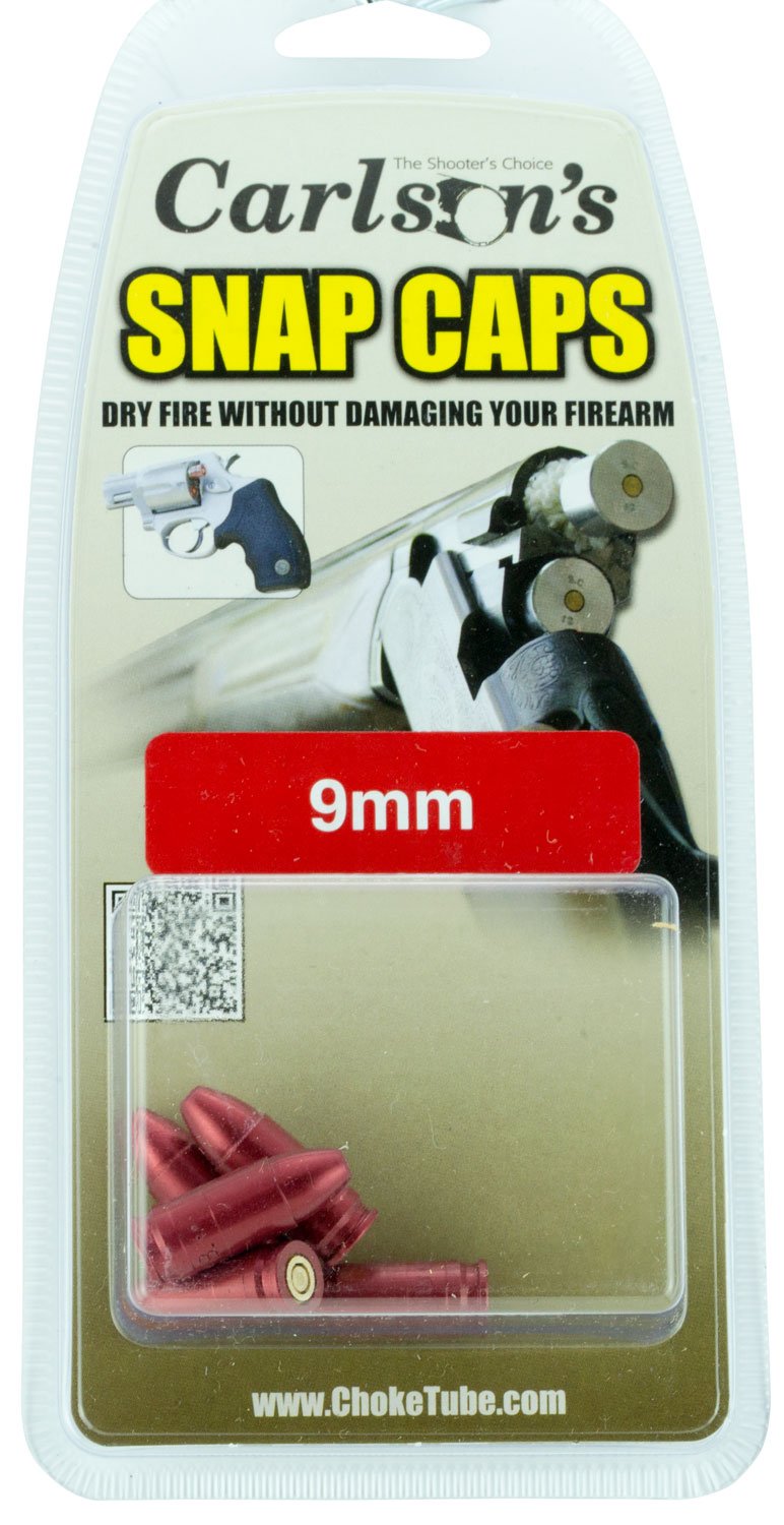 Carlson's 00058 Snap Caps 9mm 5-Pack Spring Loaded Striking - Carlson - 9MM
