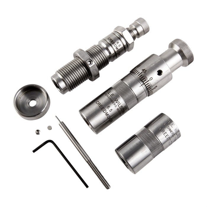 Buy L.E. Wilson KBFC-65CRE Die Kit 2 6.5 Creedmoor, Steel, Micrometer Seater online