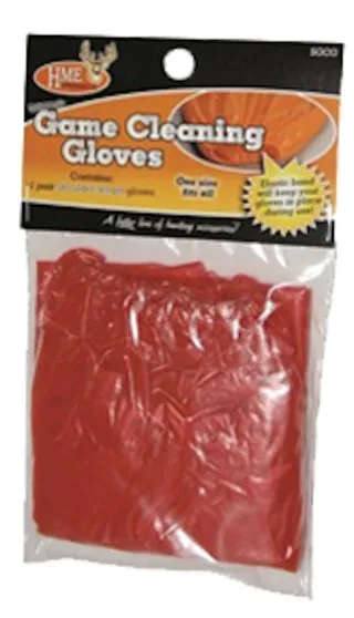 Buy GSM Outdoors HME Shoulder-Length Cleaning Gloves Orange online