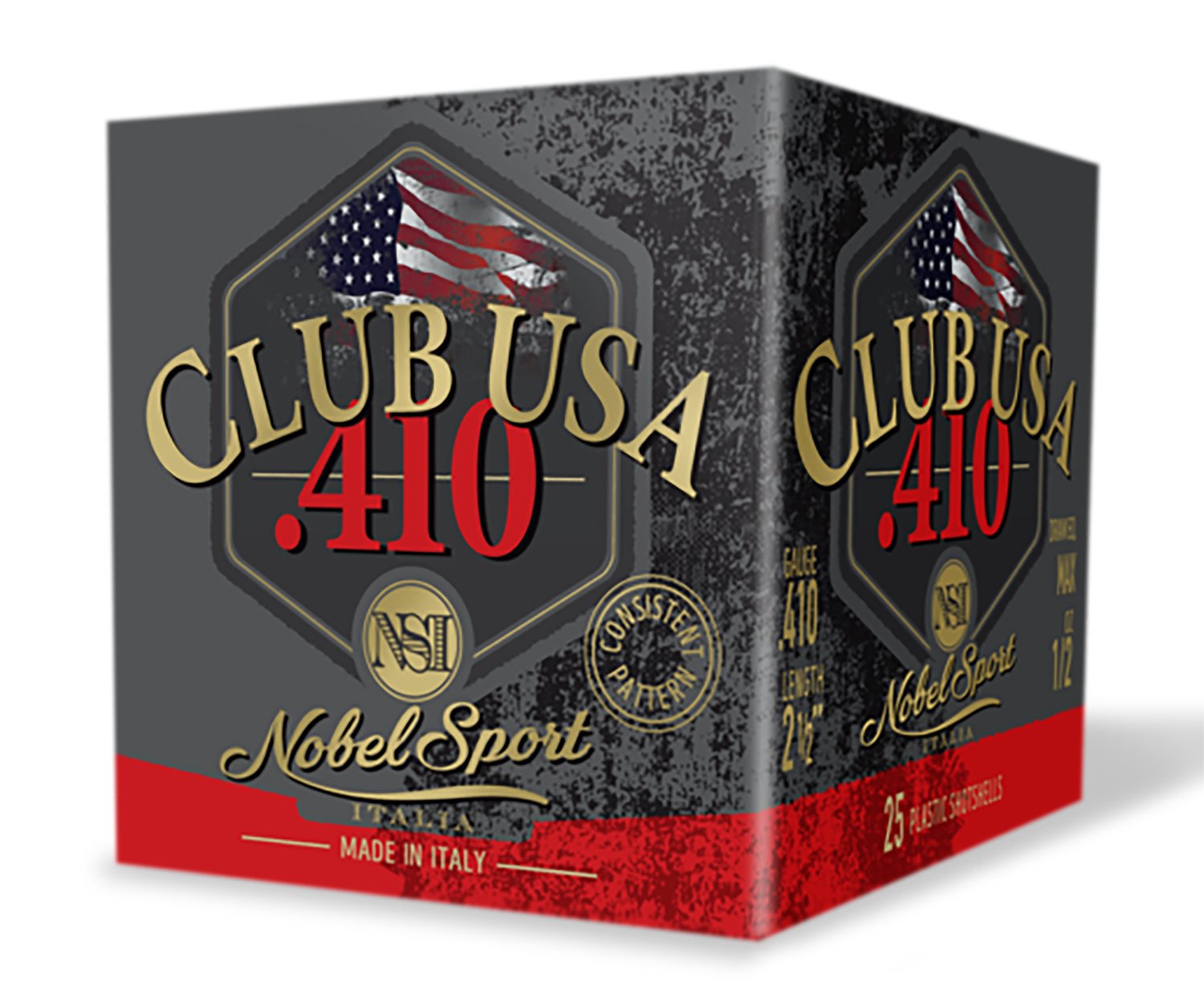Buy Nobel Sport ANS4126 Club USA .410 Gauge 2.5" 1/2oz 6 Shot 25/Box online
