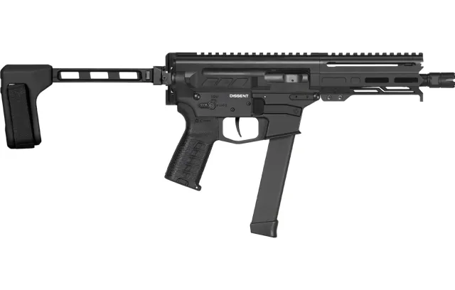 Buy CMMG 99A660F-AB Dissent MkGs 9mm Pistol 6.5" Barrel Black 33rd online