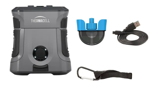 Thermacell EX90GREY Rechargeable Mosquito Repeller, 9-Hour Battery, Grey - Thermacell