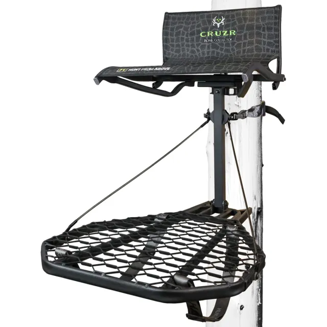 Hawk HWK-HF2002 Cruzr Hang On Stand, Steel, MeshComfort Seat, 300 lbs. - Hawk Treestands