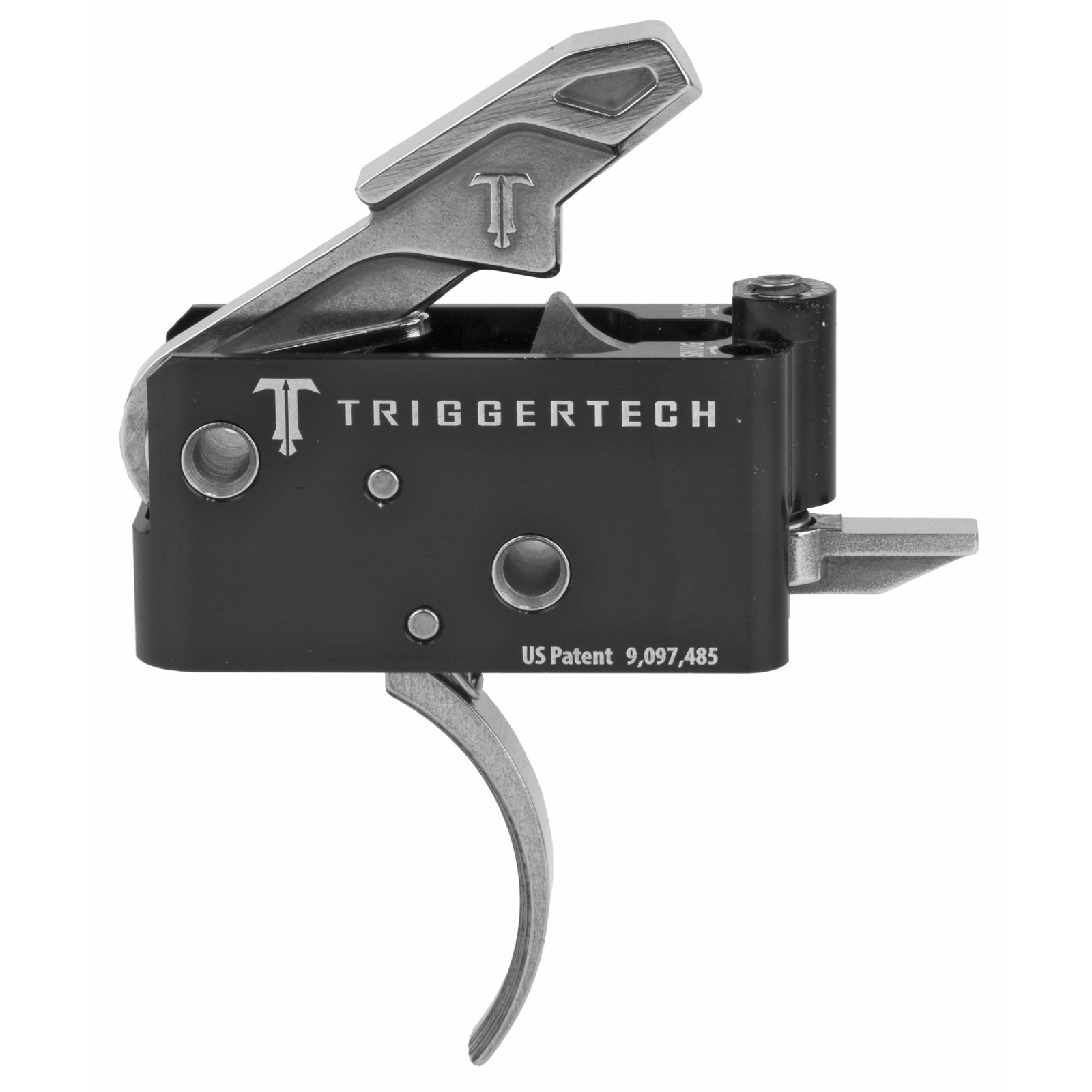 TriggerTech Trigger 2.5-5.0LB AR-15 Adaptable Curved 2 Stage AR0-TBS-25-NNC - TriggerTech