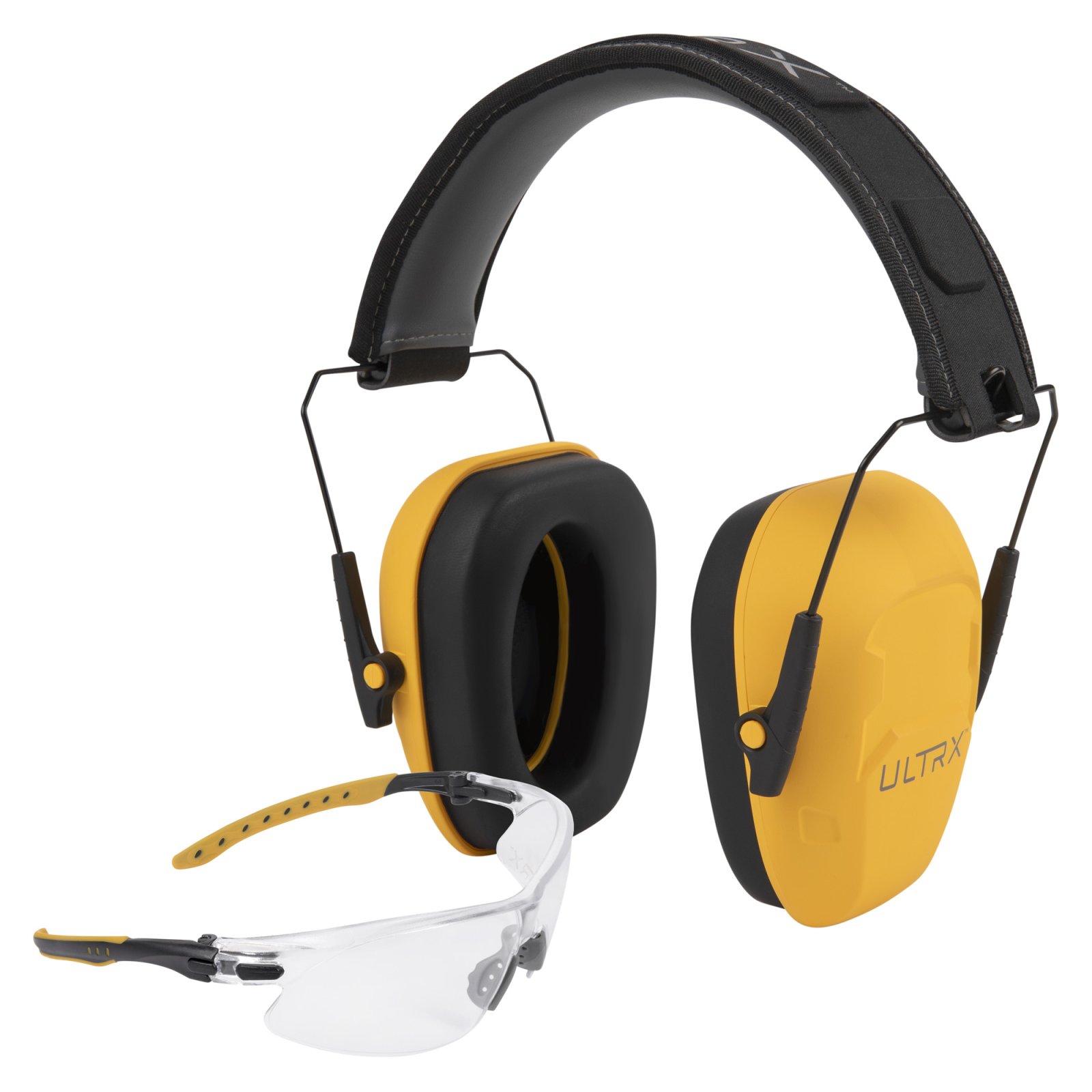 Allen Company 4156 Shield Ear & Eye Protection Combo 23 dB Yellow - Allen Company