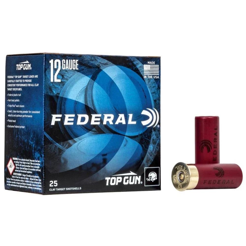 Federal TG12 8 Top Gun 12ga 2.75" 3dr 1-1/8oz 8 - Federal Premium Ammunition - 12
