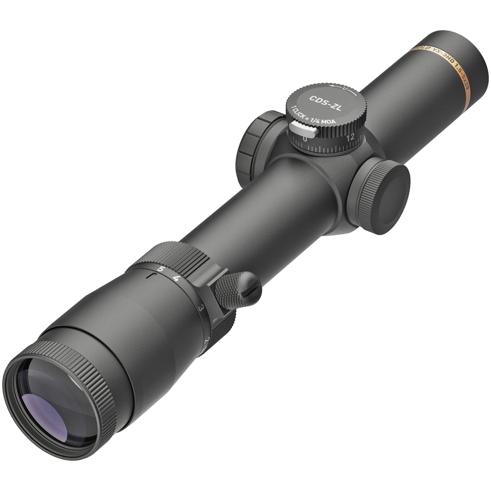 Leupold VX-3HD Rifle Scope 1.5-5x20 30mm Illum. FireDot Twilight Hunter - Leupold & Stevens - 20MM