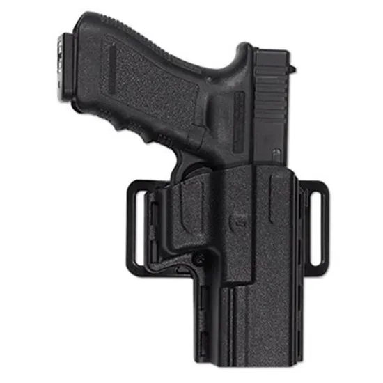 Uncle Mike's 74111 Reflex Holster 1911 4 to 4.5 in Right Hand Black