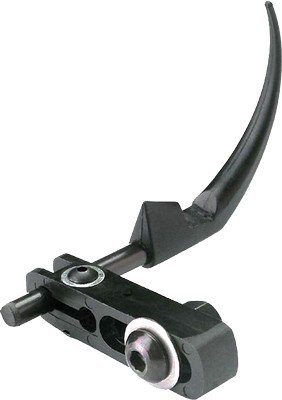 Muzzy 1080 Black FishHook Bowfishing Rest: Ambidextrous, Quick-Loading, 3-Sided Arrow Capture - Muzzy