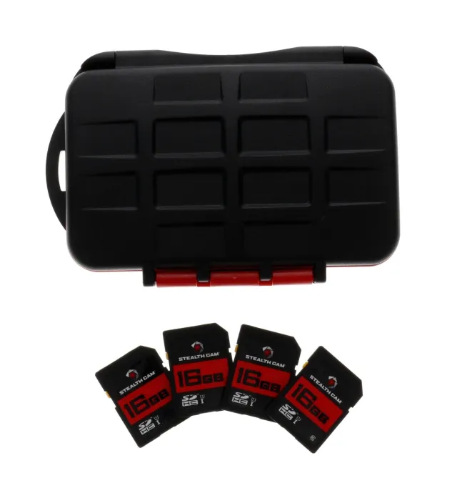 Stealth Cam STC-16GB4PK 16GB SD Memory Cards 4-Pack - Stealth Cam