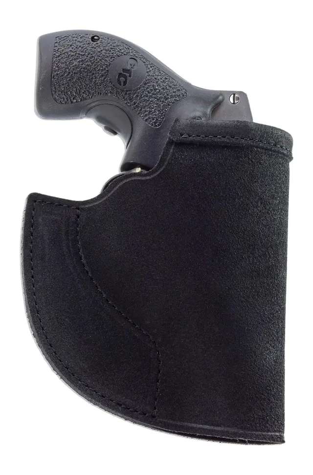 Galco PRO158B Pocket Protector Holster RH Leather S&W J-Frame 2" Black
