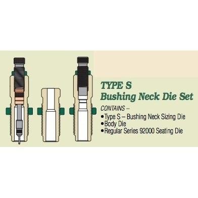 Redding 78648 Type S Bushing Neck Die Set 6mm Dasher Reloading Kit - Redding Reloading Equipment - 6MM Dasher