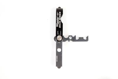 Wheeler 1078195 Delta Series Compact Carbon Multi-Scraper, Stainless Steel, Cleans 11 Bolt Carrier Group Surfaces, AR Pistol Grip Storage - Wheeler