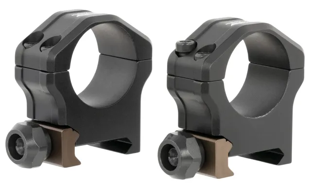 Christensen Arms PRSR-X2 1 in Medium Scope Rings Black Anodized - Christensen Arms - 1"