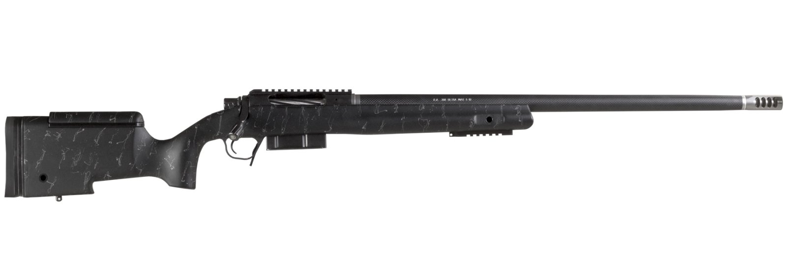 Christensen Arms BA Tactical .338 Lapua Mag 27 in Carbon Fiber Barrel Black - Christensen Arms - 338 LAPUA MAG