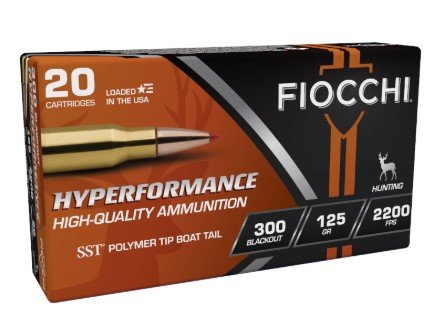 Buy Fiocchi 300BLKHA 300 Blackout 125gr SST 25 Rounds Box online