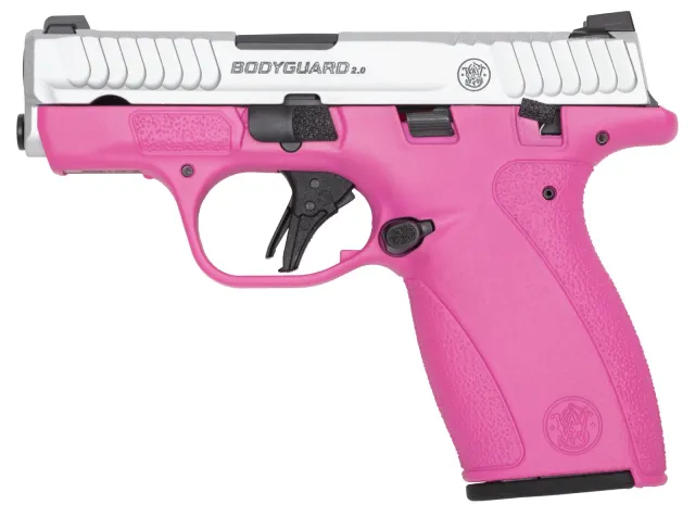 Smith & Wesson 14434 M&P Bodyguard 2.0 380ACP Pink Satin 10+1 2.75" Barrel - Smith & Wesson - 380 AUTO for sale at Gun Club HQ