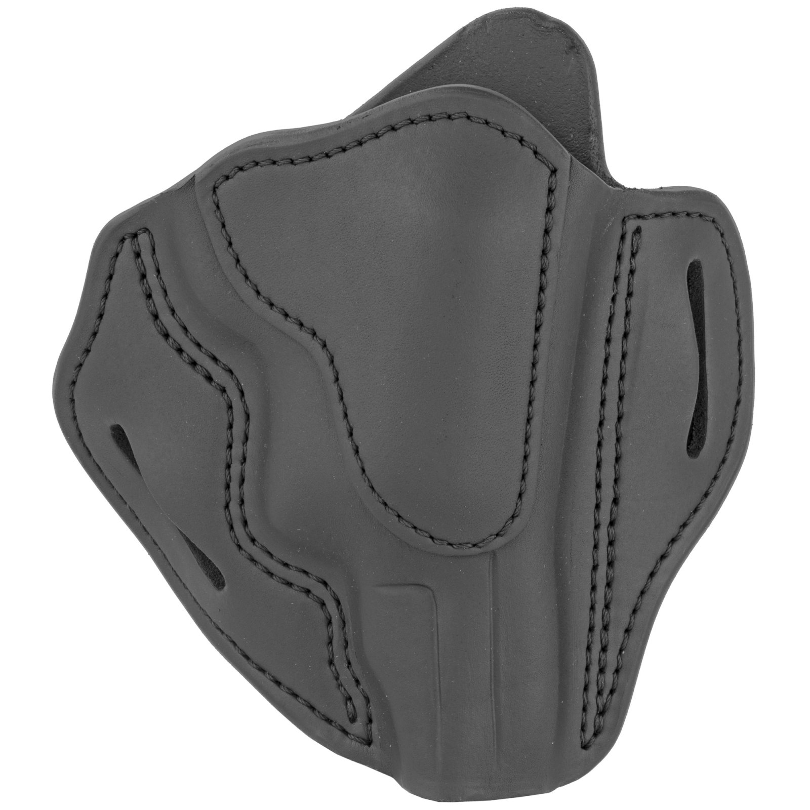 1791 Gunleather RVH-3-SBL-R Stealth Black RH OWB Revolver Holster - 1791 Gunleather