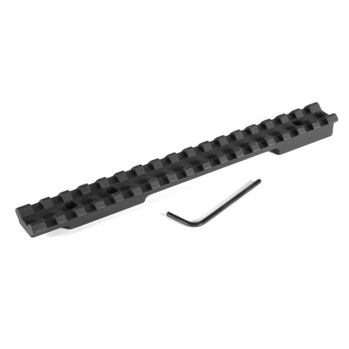 EGW 40102 Picatinny Scope Mount Remington 700 LA 20 MOA Black Aluminum