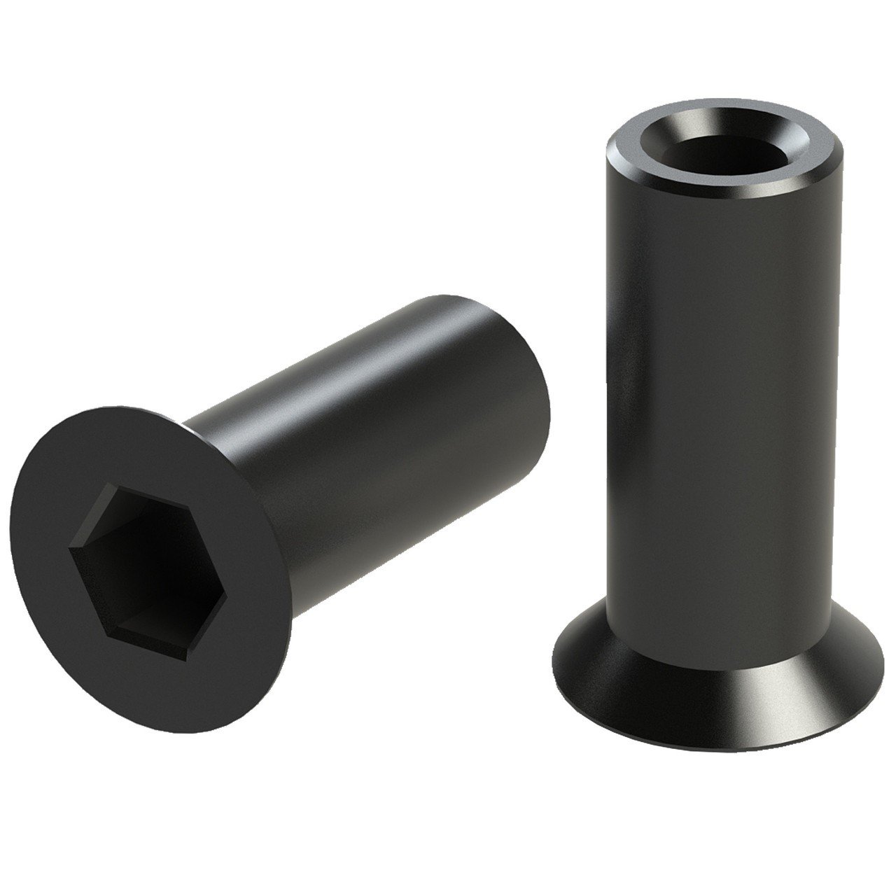Buy YHM VICTRA-12 Sleeve Nut Allen 12G 2-Pack Matte Finish online