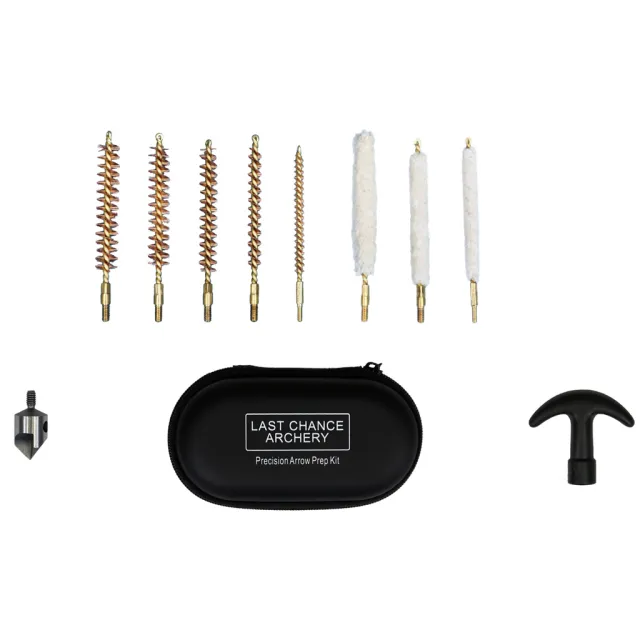 Last Chance Archery APK1001 Precision Arrow Prep Kit with Case - Last Chance Archery