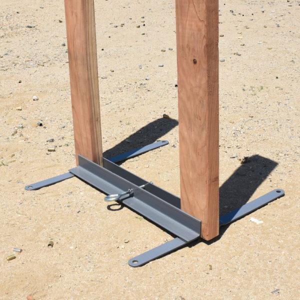 Birchwood Casey 2000Mts Metal Target Stand Gray - Birchwood Casey
