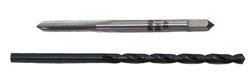 Buy Williams Gun Sight 1768: High-Speed 8-40 Tap & #28 Drill Set, Black Silver Metal, Size 0.30X2.75X4.25 online