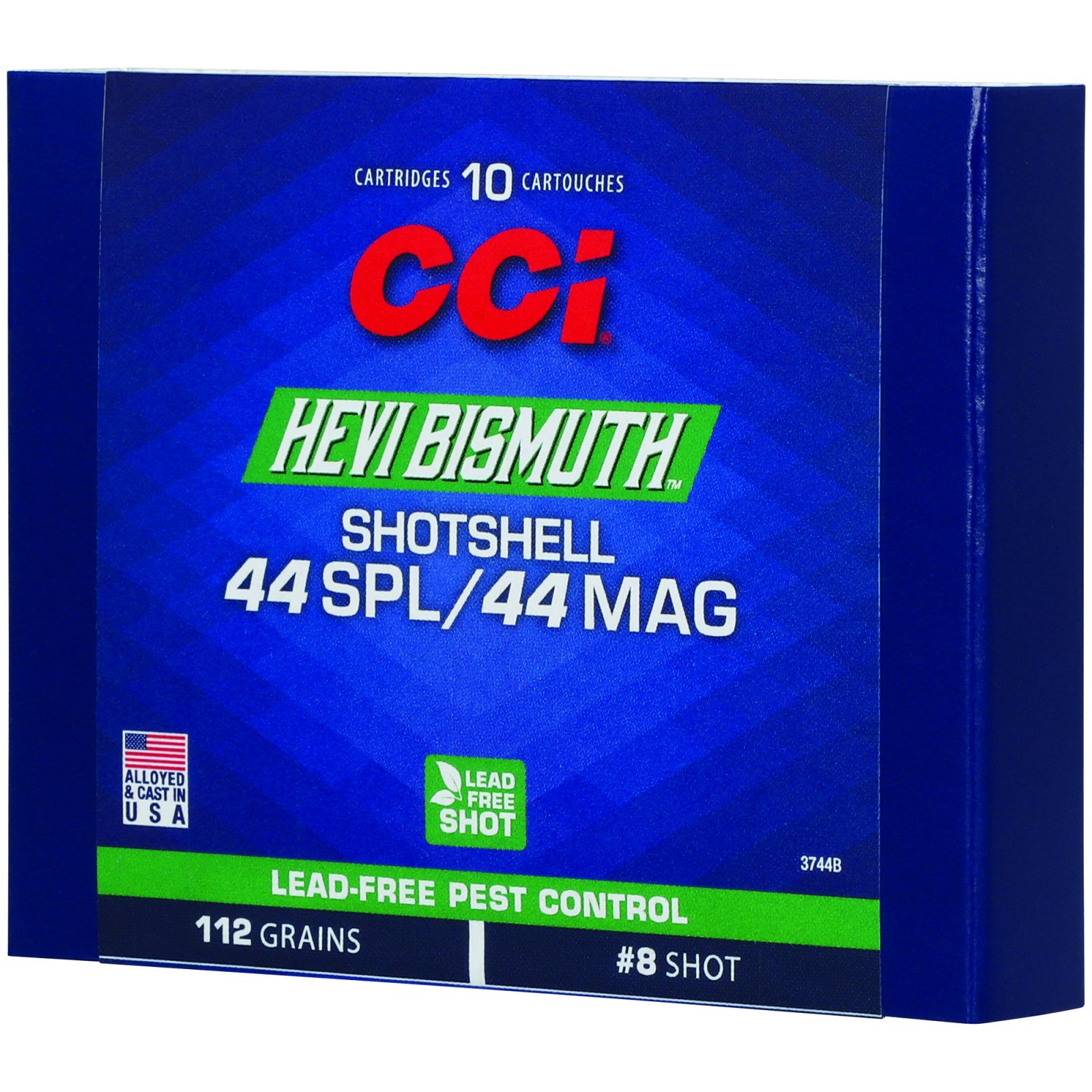 Buy CCI Pest Control HEVI-Bismuth 44 Magnum 10 Round Box 3744B online