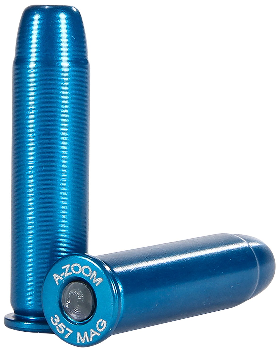 A-Zoom Snap Caps .357 Magnum Aluminum Blue 12 Pack 16319 - A-Zoom - 357 MAG