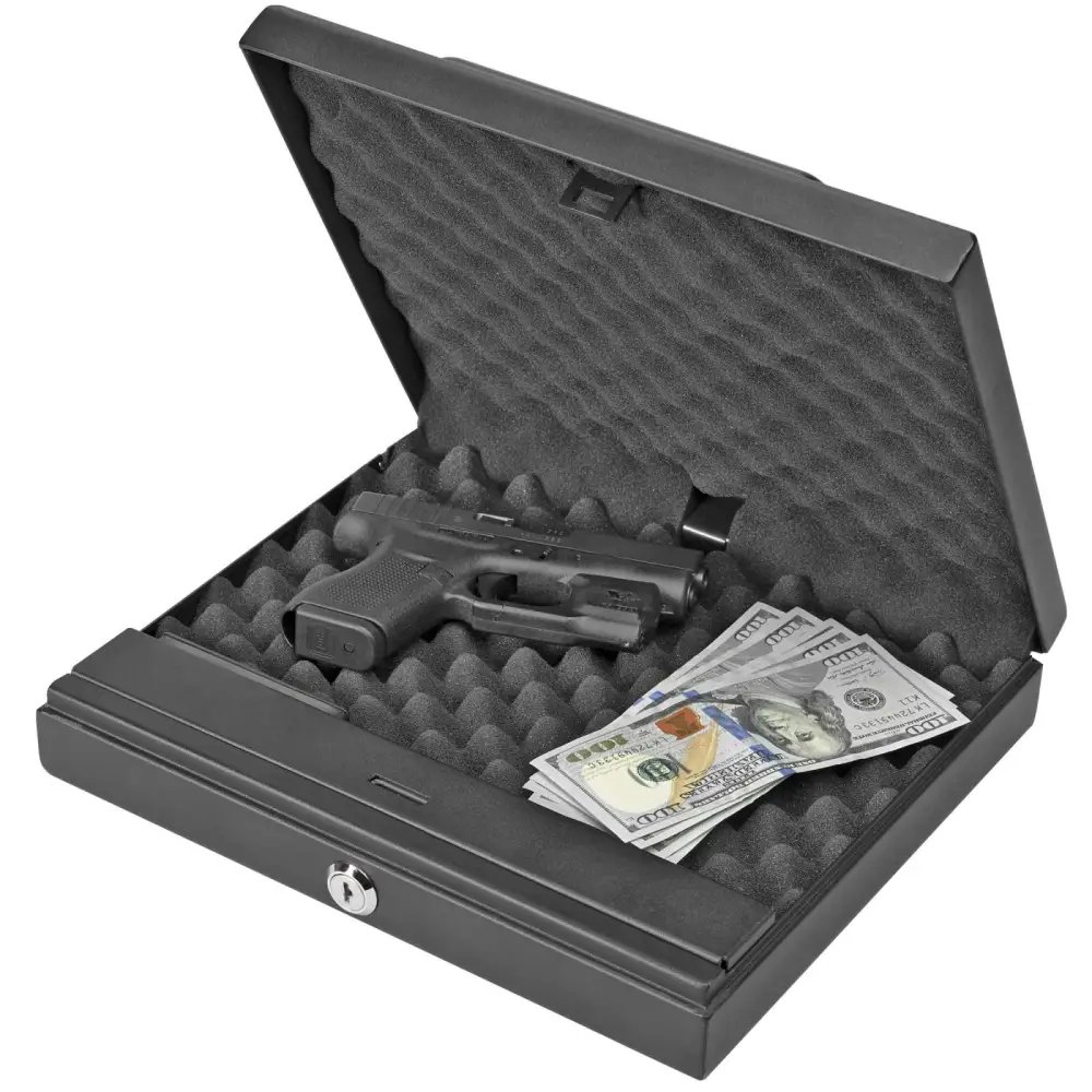 Bulldog BD4055L Magnum LED Digital Pistol Vault 11.5"x9.75"x2.5" - Bulldog