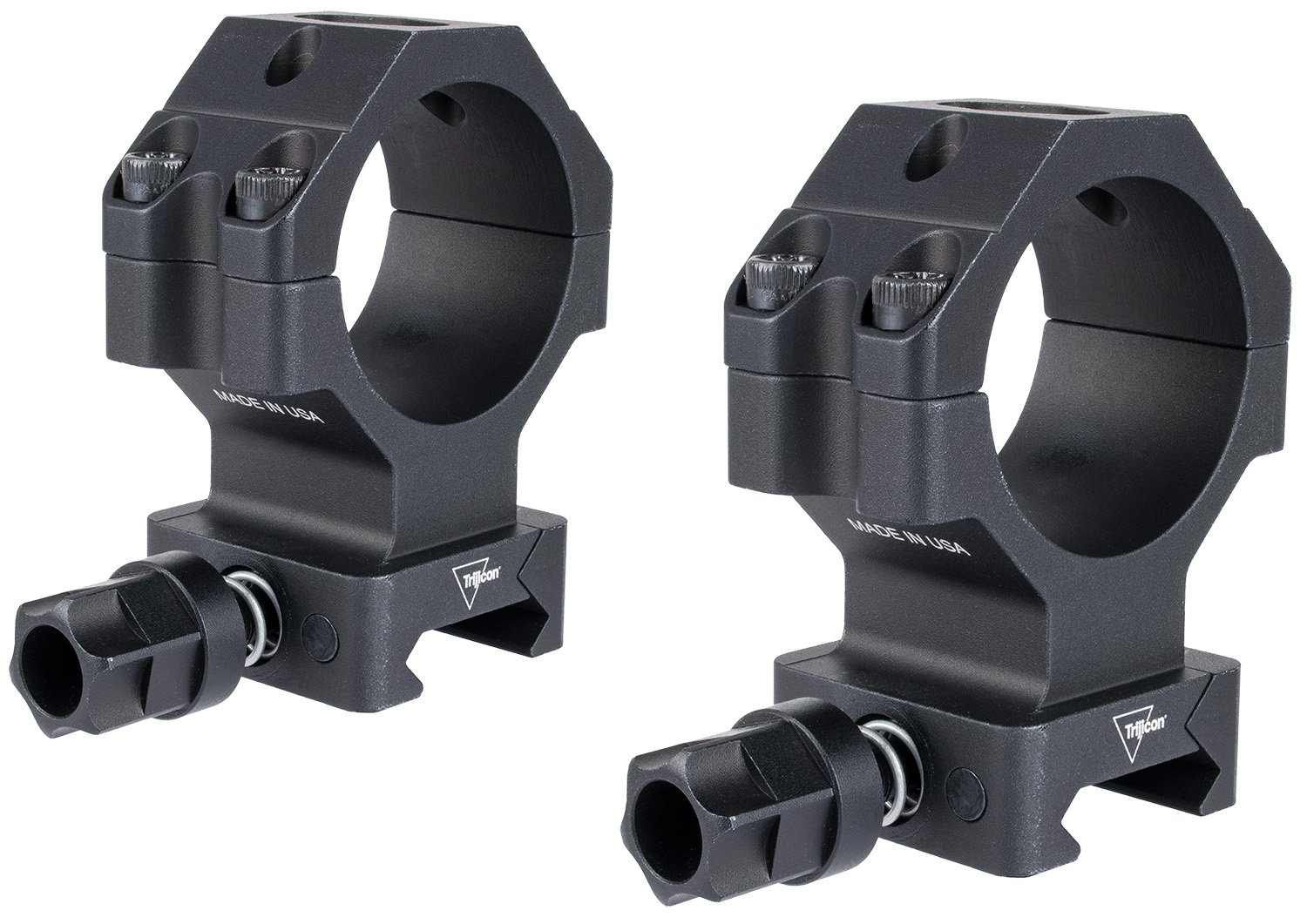 Trijicon AC22075 35mm Extra High Q-LOC Matte Black Aluminum - Trijicon - 35MM