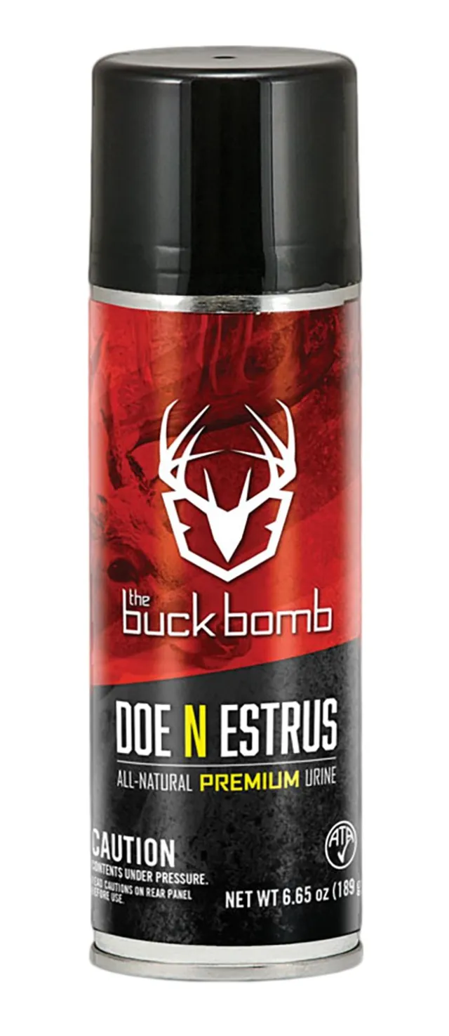 GSM Outdoors Buck Bomb Doe Estrus Aerosol Spray - Model HS-200050 - GSM Outdoors
