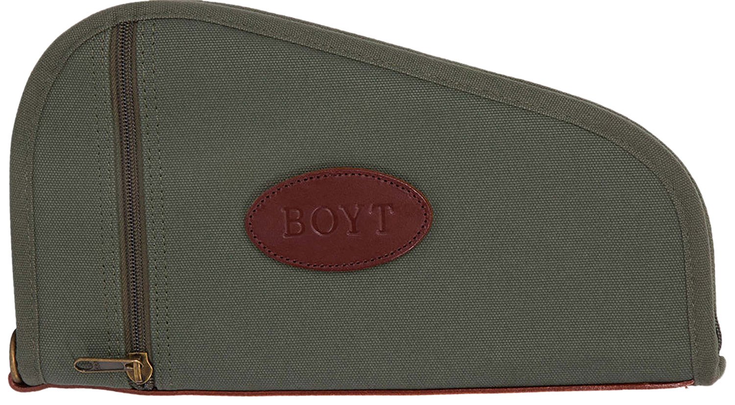 Boyt Harness PP41OD Heart-Shaped Pistol Case OD Green Canvas 10" - Boyt Harness Company
