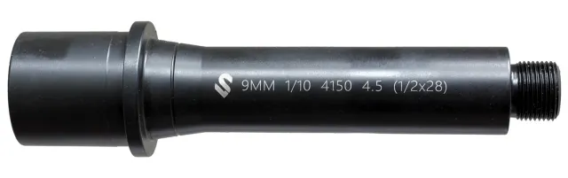 L&S LS9MM4.5-28 9mm Threaded Barrel Nitride Finish - L&S - 4.50"