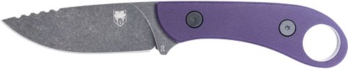 Buy CobraTec SD2DNSPURGEN2 D2 Skinner 3.75" Full Tang Purple G10 Kydex Sheath online