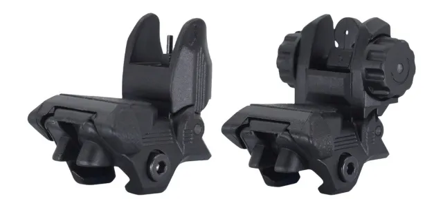 JE MACHINE TS-PS22B FLIP UP F/R SIGHT POLY - JE for sale at Smoke Wagon Firearms
