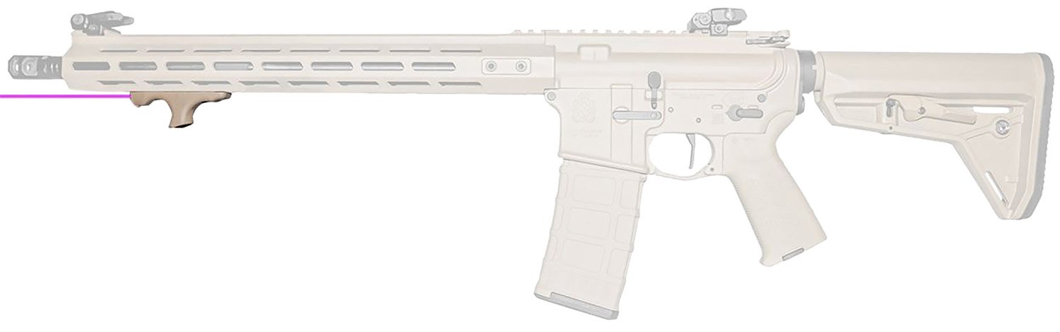 Viridian 912-0062 HS1 AR Hand Stop Infrared Laser, Picatinny, FDE - Viridian