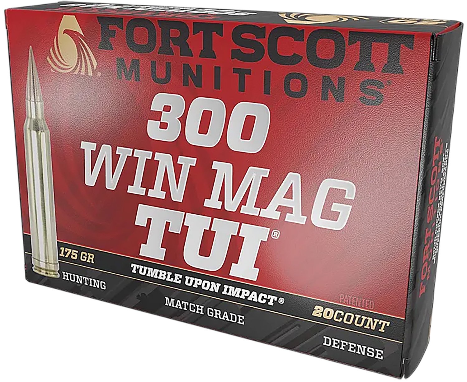 Fort Scott Munitions 300WM-175-SCV 300 Win Mag 175gr TUI - Fort Scott Munitions - 300 WM