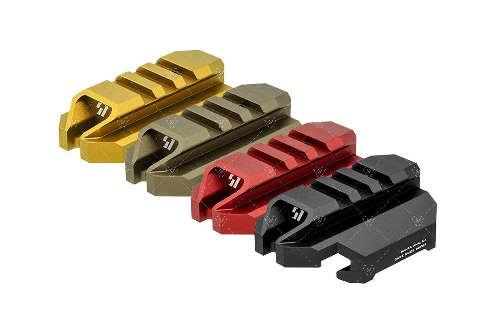 Strike Industries CEVOHG6RED 6In M-LOK Red Handguard CZ Scorpion EVO - Strike Industries