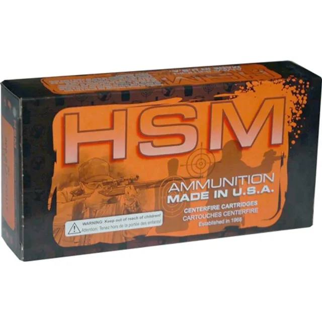 HSM Ammunition 35Rem-1-N 35 Remington 200gr Interlock 20Rd - HSM Ammunition - 35 Remington