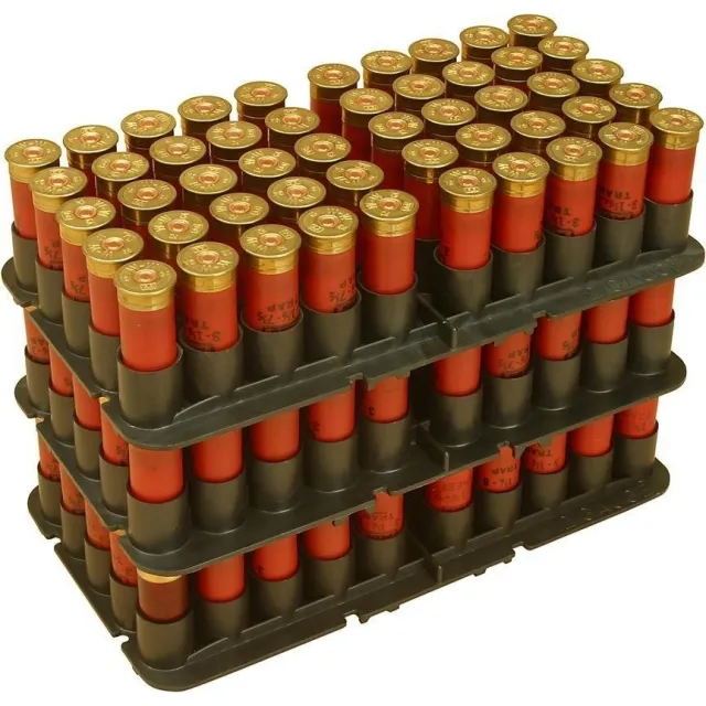 MTM Case-Gard Shotshell Tray 16GA 50RD - Black - MTM Case-Gard